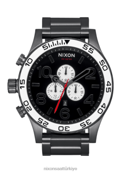 Nixon 51-30 krono 22VFD26 kol saati siyah/beyaz/tunç