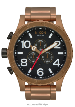 Nixon 51-30 krono 22VFD30 kol saati bronz/siyah