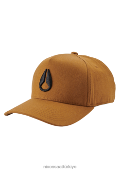 Nixon derin atletik snapback 22VFD406 Aksesuarlar kahverengi siyah