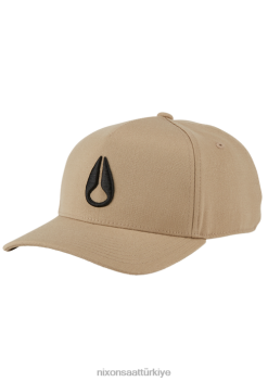 Nixon derin atletik snapback 22VFD408 Aksesuarlar haki/siyah