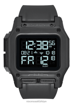Nixon düzenli 22VFD150 kol saati tümüyle siyah