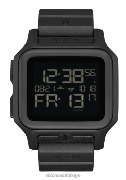 Nixon düzenli mk-1 22VFD196 kol saati tümüyle siyah