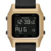 Nixon Elyaf 22VFD139 kol saati siyah altın
