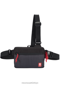 Nixon haydut çantası 22VFD322 Aksesuarlar siyah kırmızı