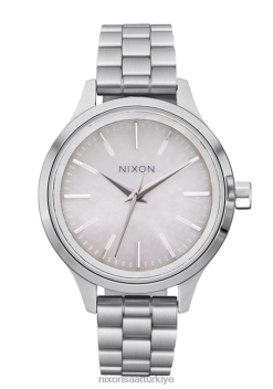 Nixon iyimser 22VFD244 kol saati gümüş/sedef