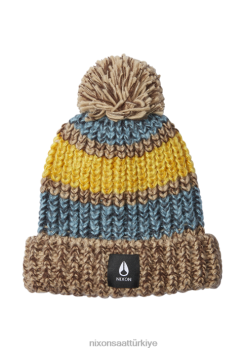 Nixon Nelson 22VFD384 Aksesuarlar yulaf/lacivert/sarı