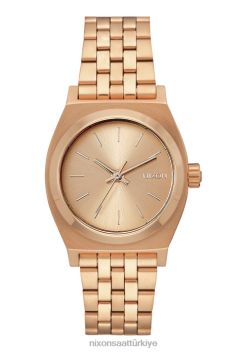 Nixon orta zamanlı veznedar 22VFD227 kol saati hepsi gül altın