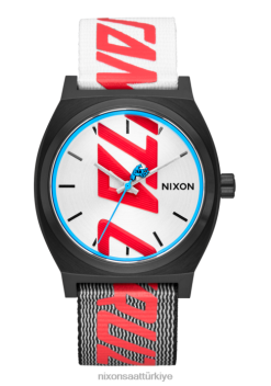 Nixon santa cruz zaman sayacı 22VFD111 kol saati siyah gümüş