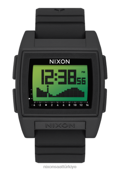 Nixon temel gelgit pro 22VFD176 kol saati siyah/yeşil pozitif