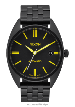 Nixon üstünlük 22VFD222 kol saati siyah Sarı