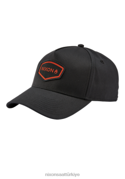 Nixon watt snapback 22VFD419 Aksesuarlar siyah kırmızı