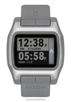 Nixon yüksek gelgit 22VFD202 kol saati gri