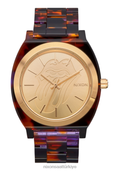 Nixon yuvarlanan taşlar zaman veznesi asetat 22VFD256 kol saati çoklu/altın
