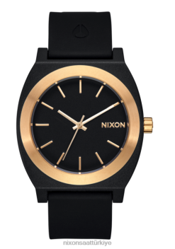 Nixon zaman memuru opp 22VFD91 kol saati siyah/mat altın